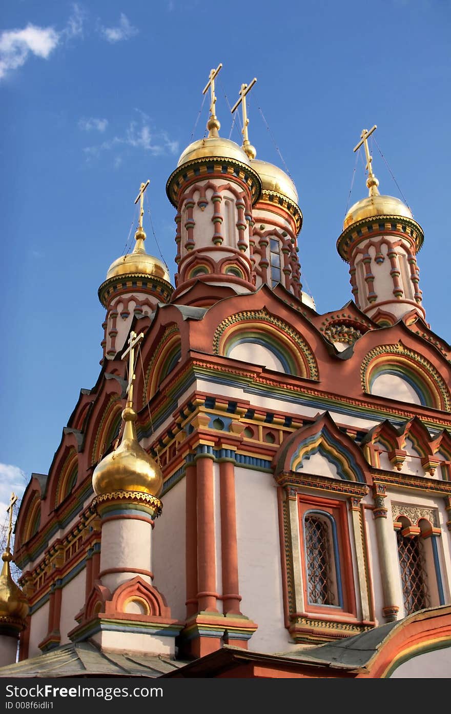 St Nikolay Cathedral in Bersenevo, Moscow.