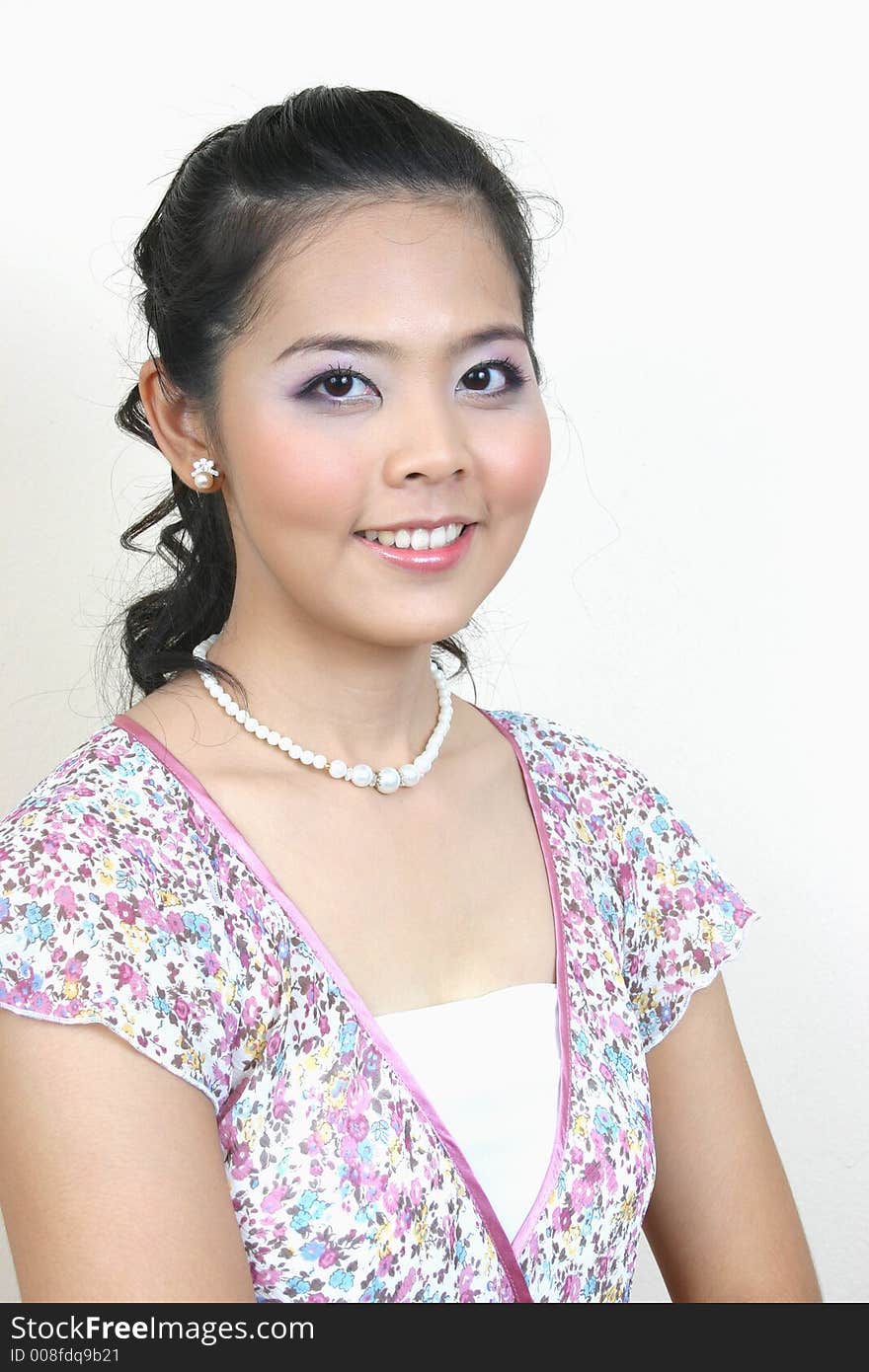 Portrait of young beautiful asian woman. Portrait of young beautiful asian woman