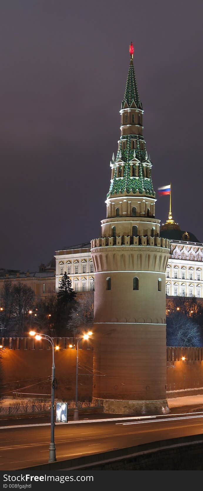 A tower of Moscow Kremlin