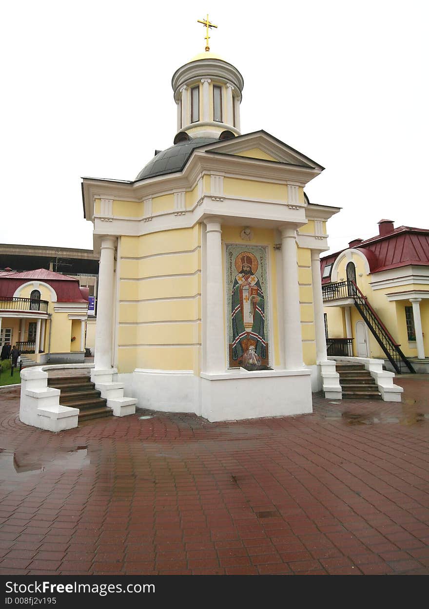 St.Philip Church in Moscow. Chapel. St.Philip Church in Moscow. Chapel