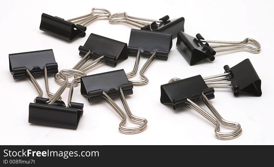 Isolation of metal paper clips used at the office