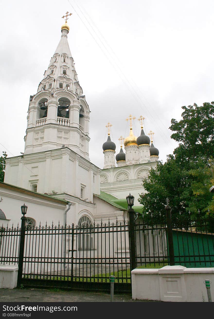 The Church of Saviour on the Sands in Moscow 1