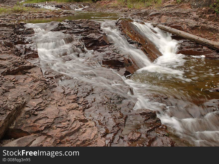 Split Rock River Waterfall