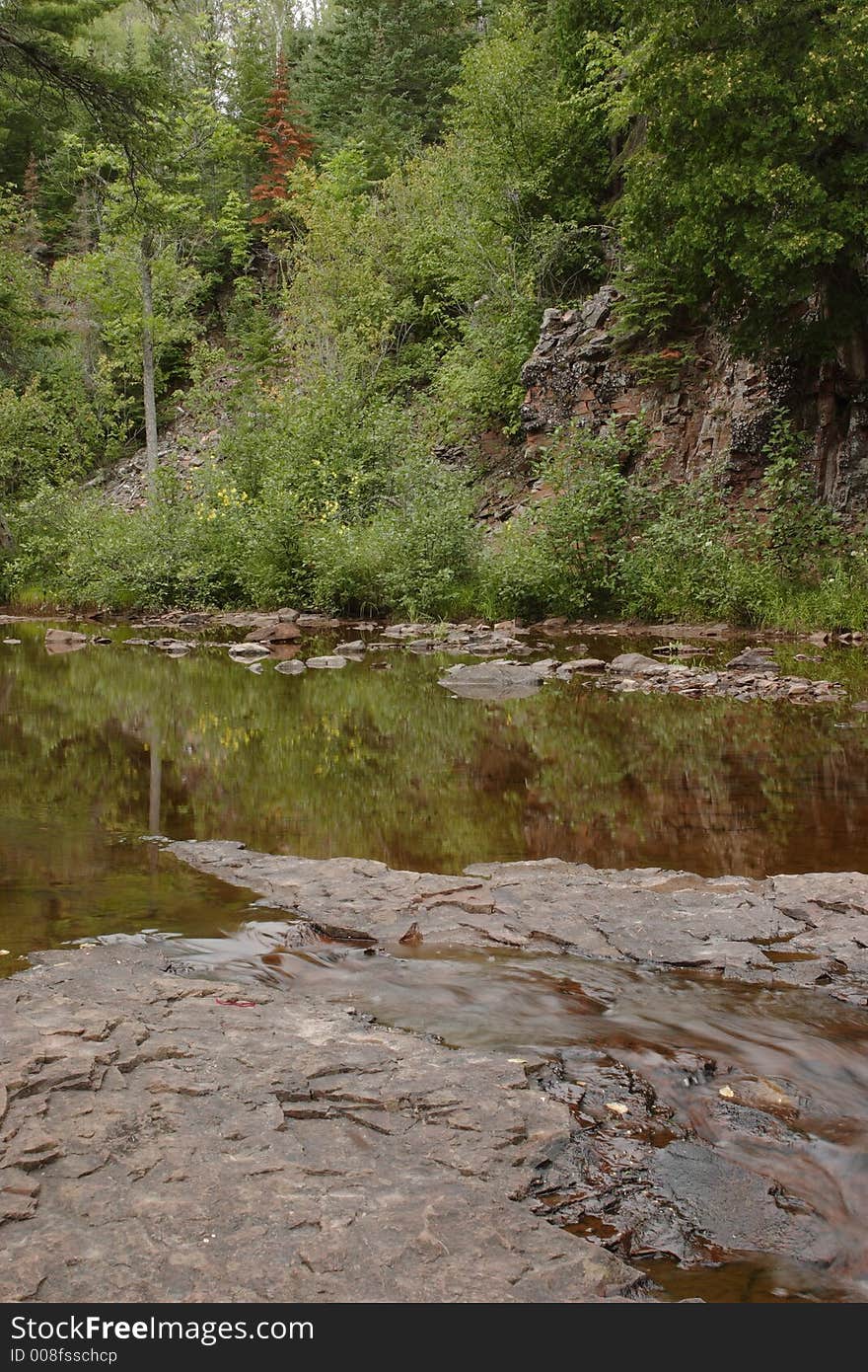 Split Rock River on the Superior Hiking Trail - Split Rock Lighthouse State Park