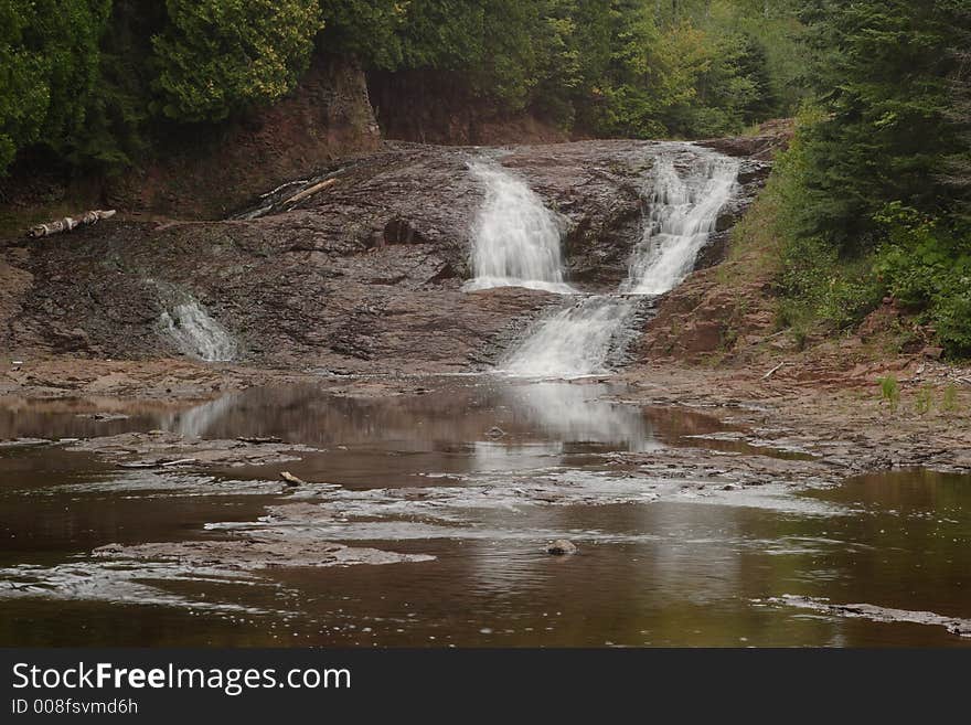 Split Rock River Waterfall