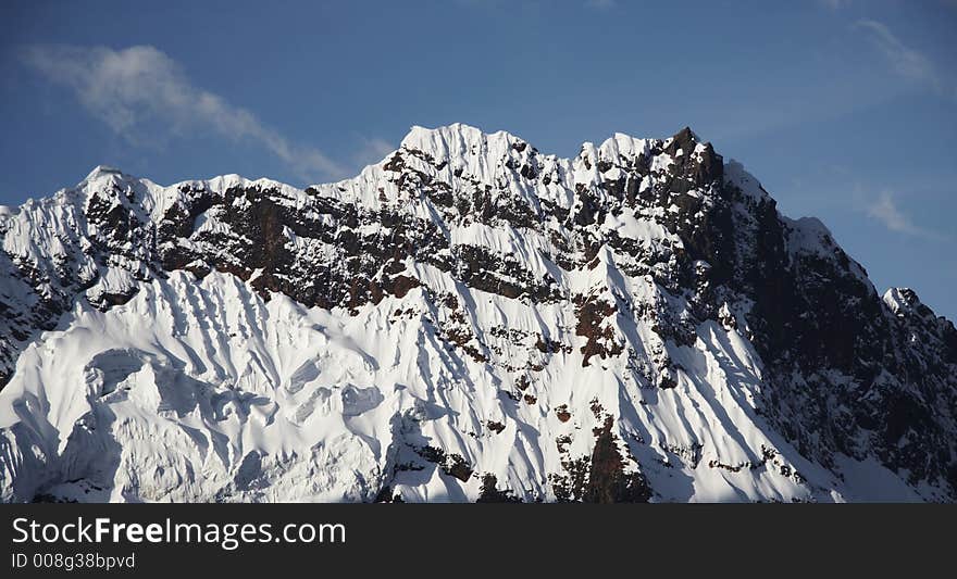 Rock mountain In the Cordilleras,Peru. Rock mountain In the Cordilleras,Peru