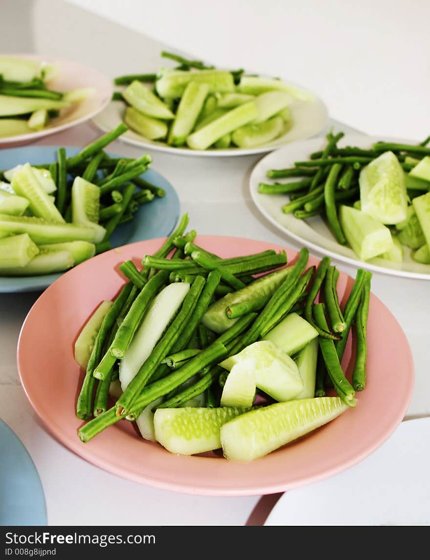 Beans And Cucumbers