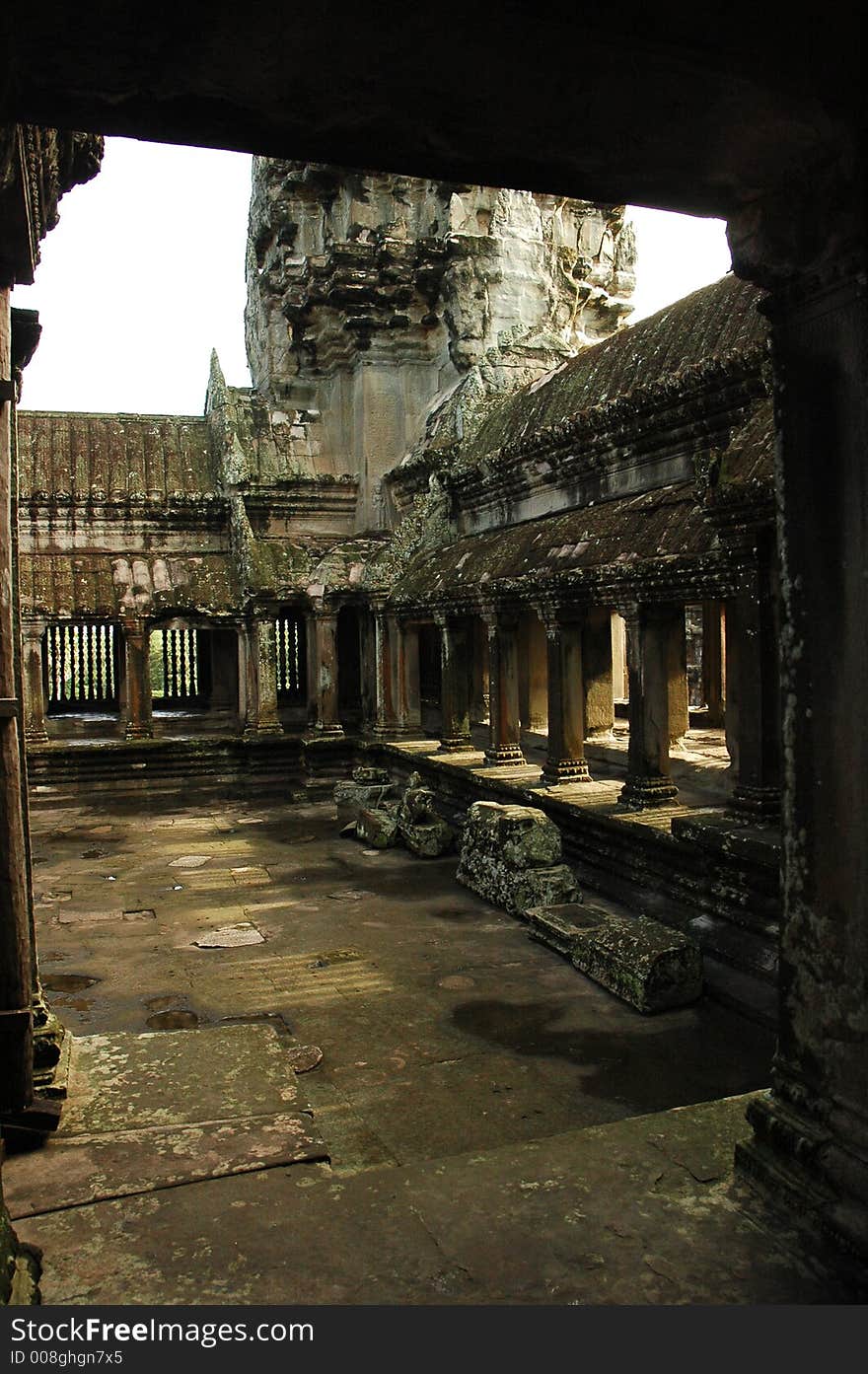 Angkor Wat Dried Pool