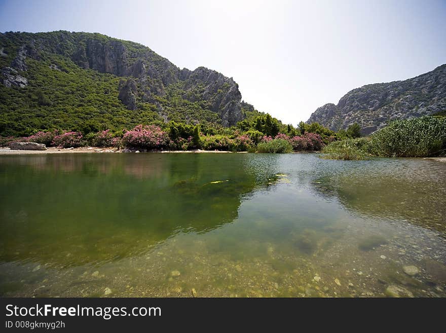 Turkey, asia, europe, water, sand, stone, vulcan