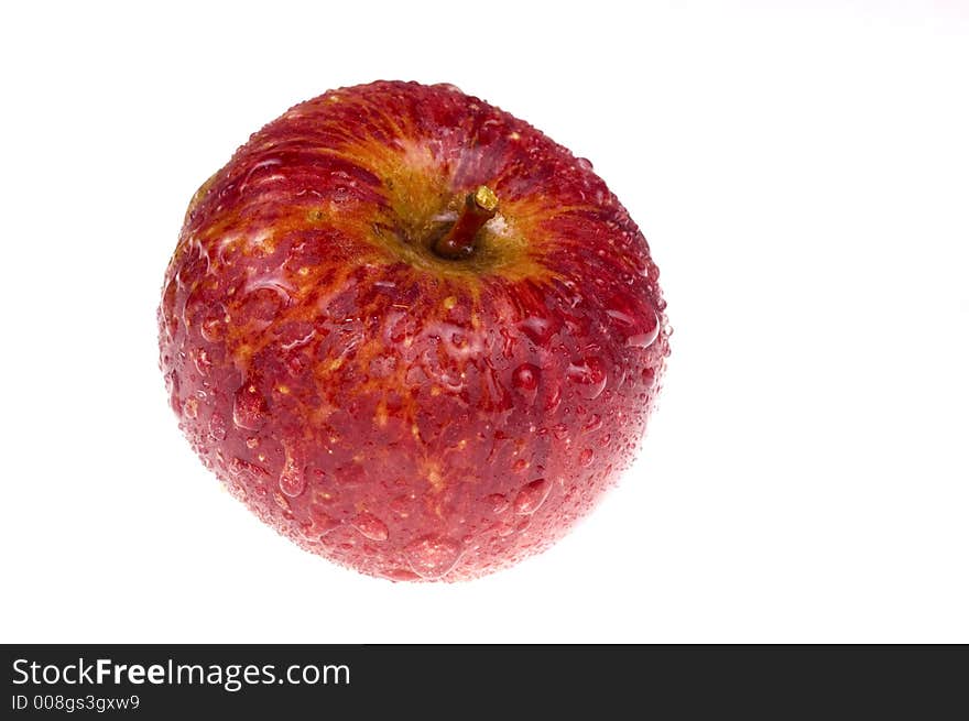 Isolated Red Apple