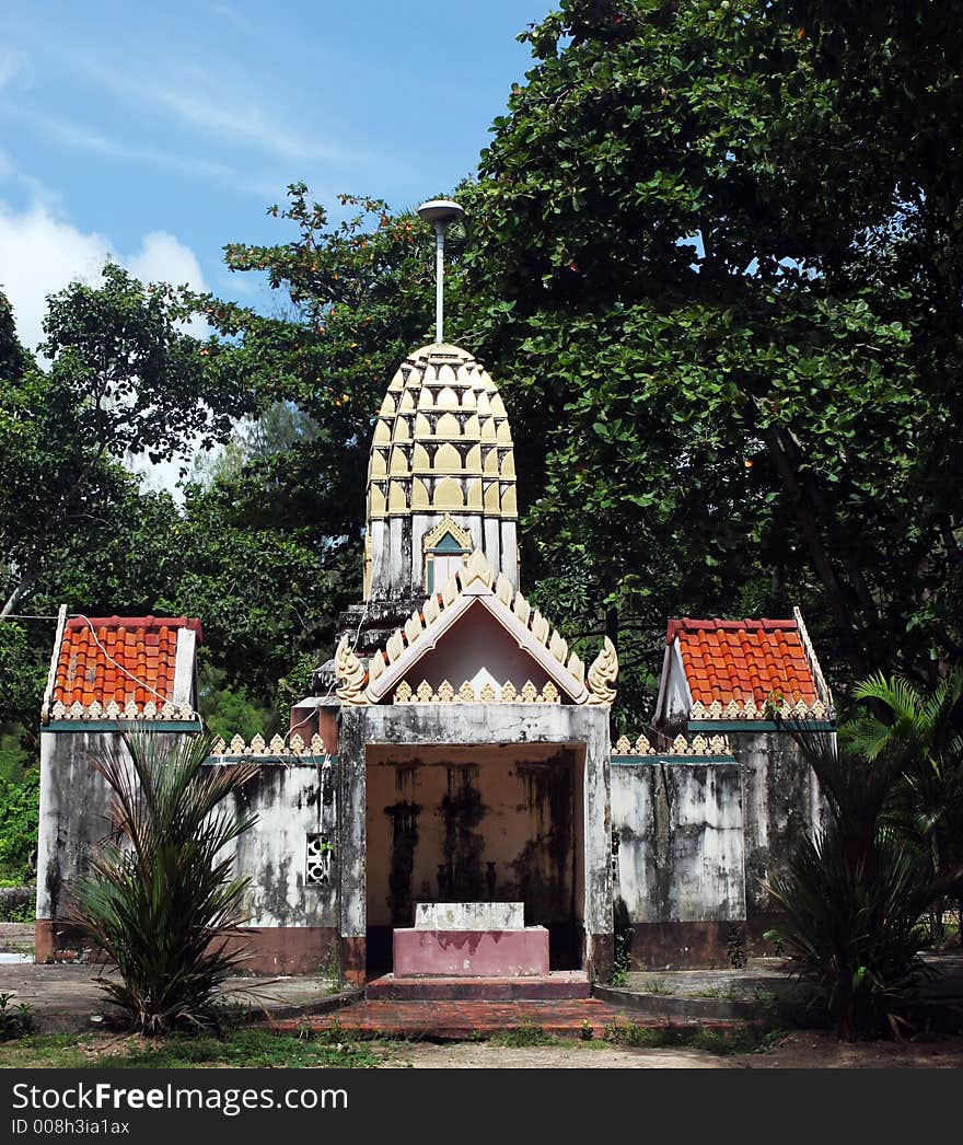 Buddhist temple in Thailand