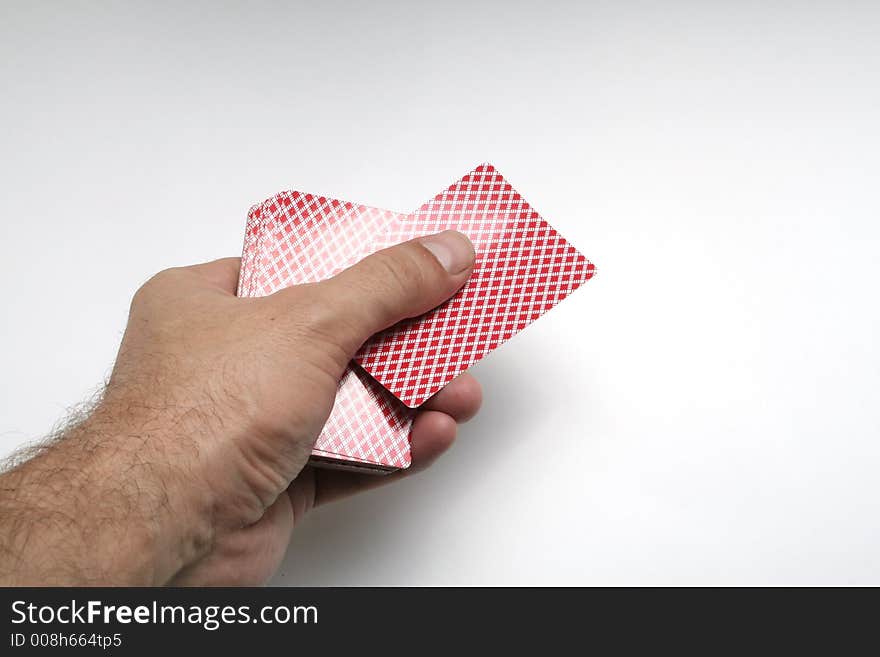 Playing cards tricks focuses