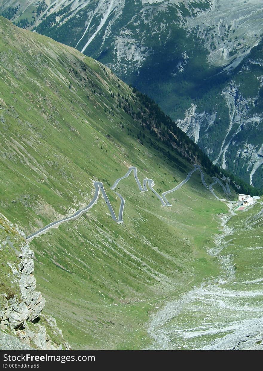 Photo of a italian mountain (Stelvio italy). Photo of a italian mountain (Stelvio italy)