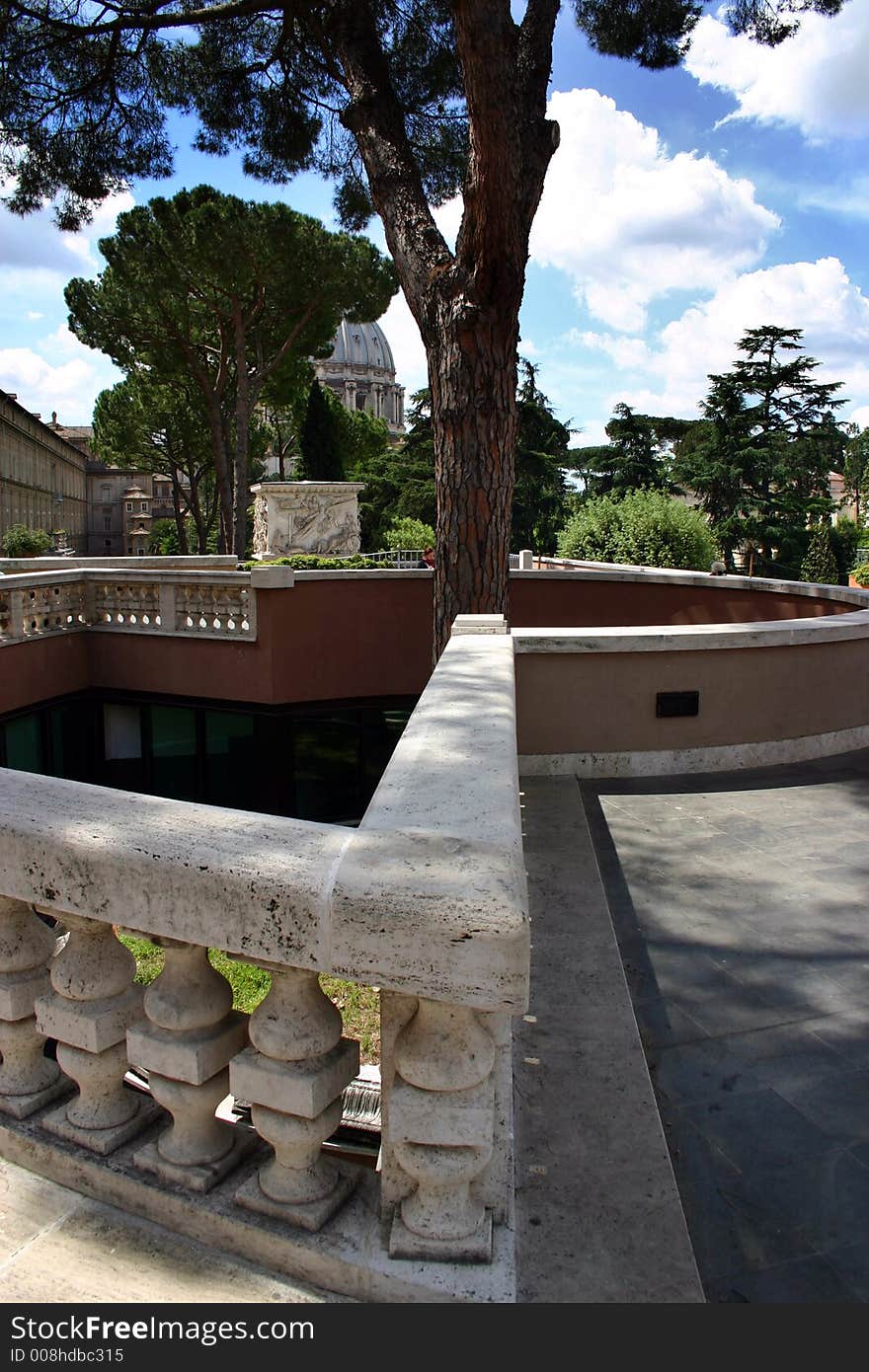 Vatican Gardens Structure