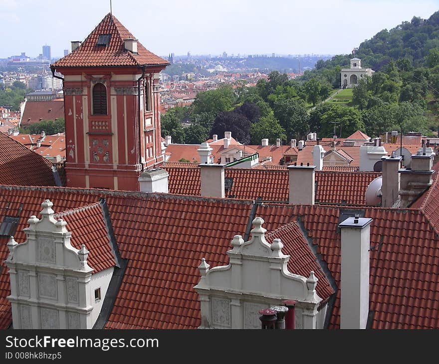 Roofs Of Tiles