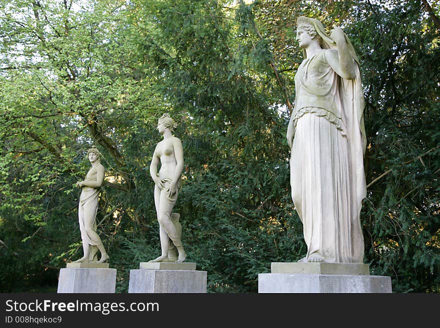 Statues In The Park