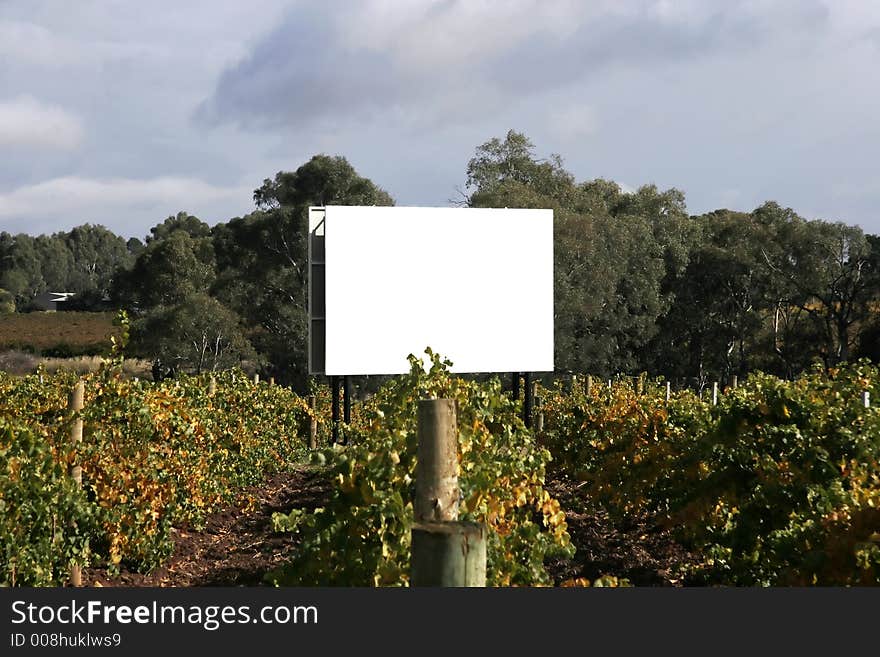 Blank Billboard