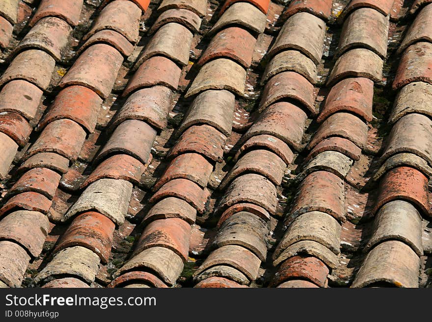 Traditional roof cover