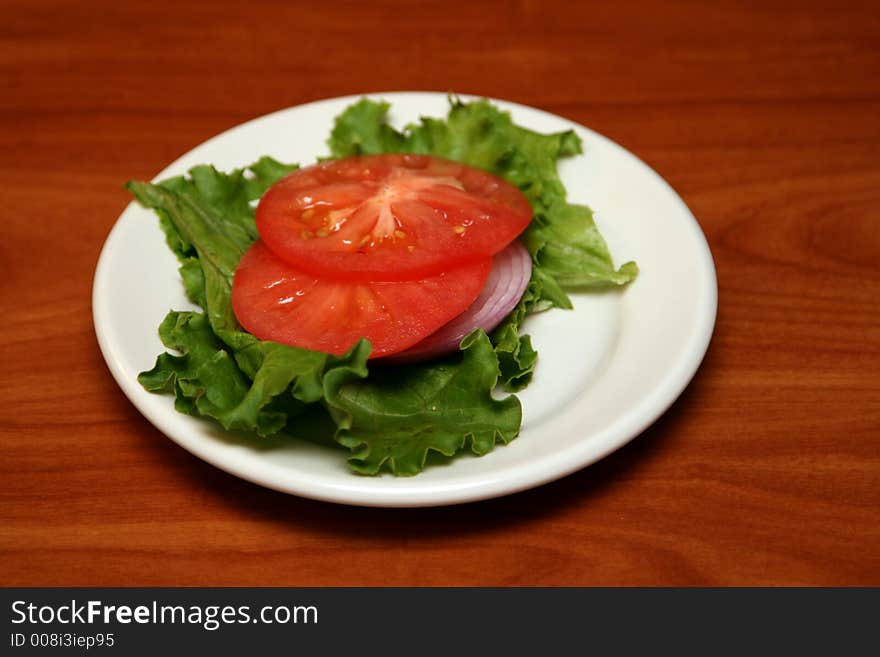 Tomato On Salad