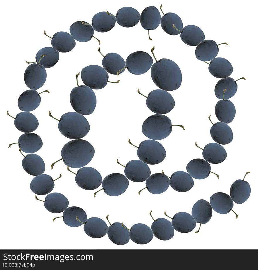 @  - SYMBOL FROM PLUMS; GENERATED,isolated