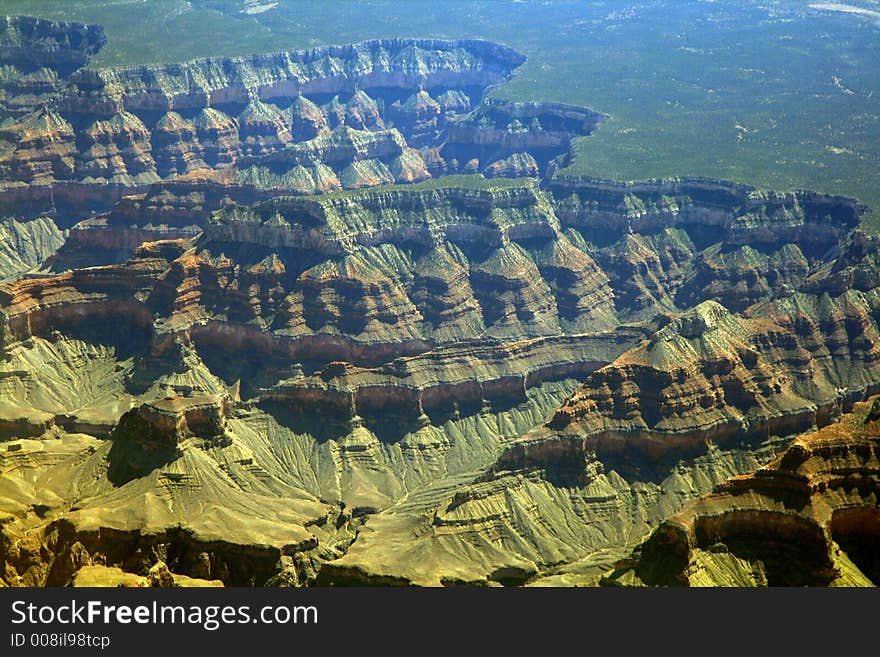 Grand canyon valleys