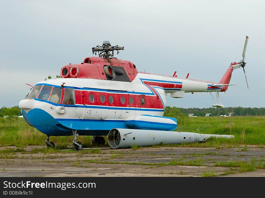 Abandoned Heavy Helicopter