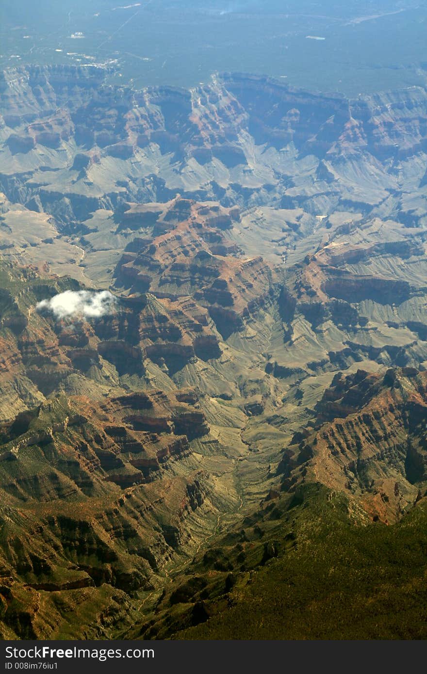 Grand canyon ridges