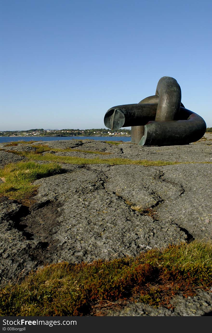 Monument to remember Alexander L. Kielland oil platform disaster in 1980 situated in Rogeland, Norway. Monument to remember Alexander L. Kielland oil platform disaster in 1980 situated in Rogeland, Norway.