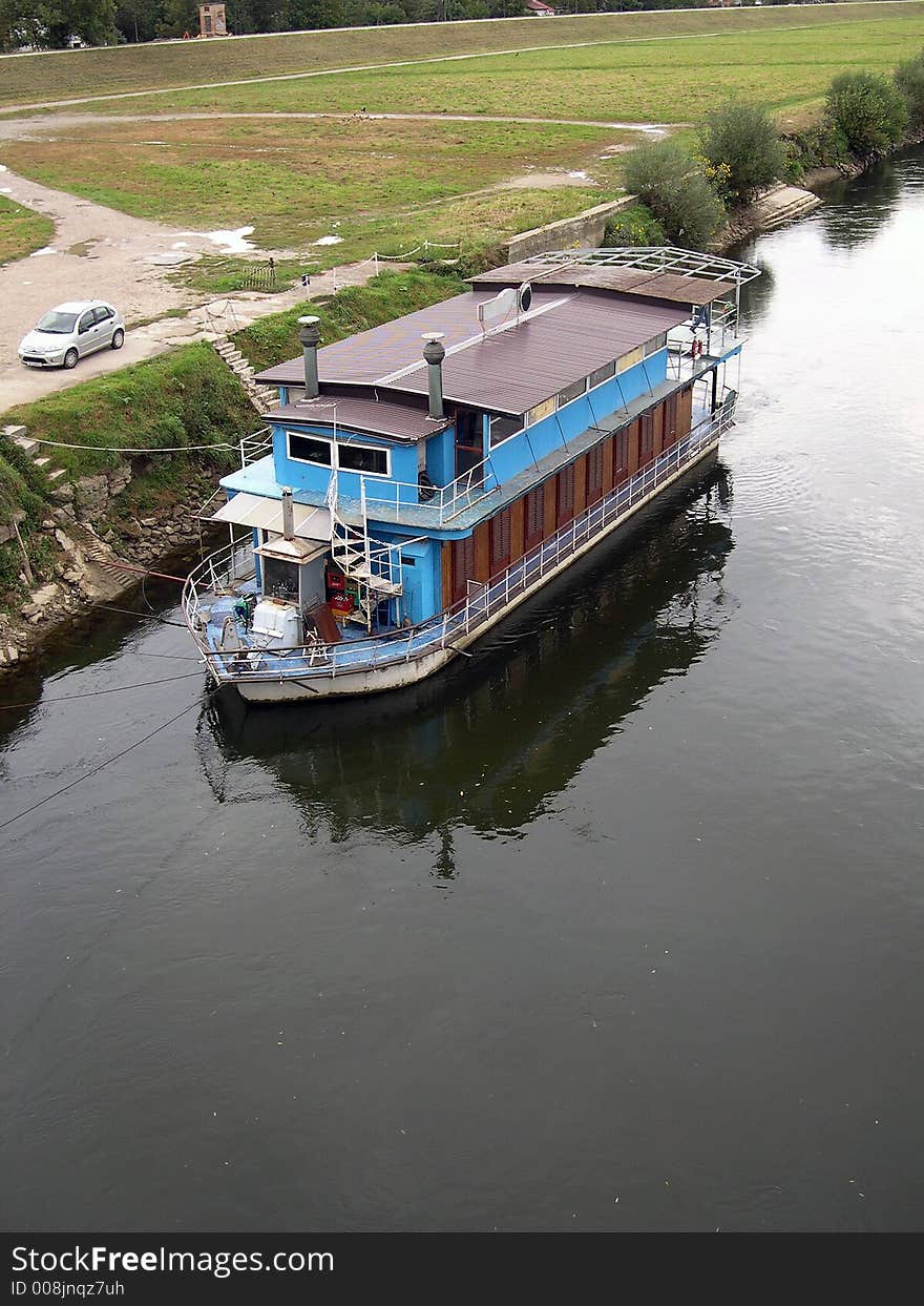 Boat on the river