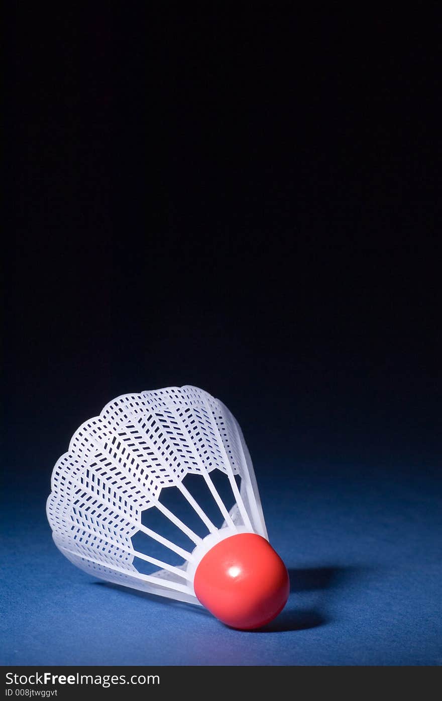 Shuttlecock and badminton close up white and red 6. Shuttlecock and badminton close up white and red 6