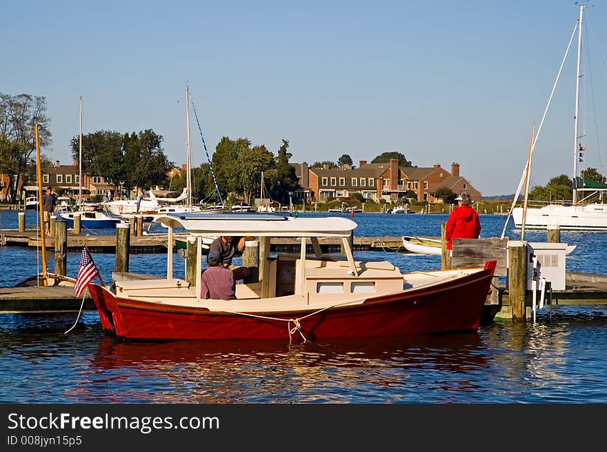 Small Antique Chesapeake Bay Boat