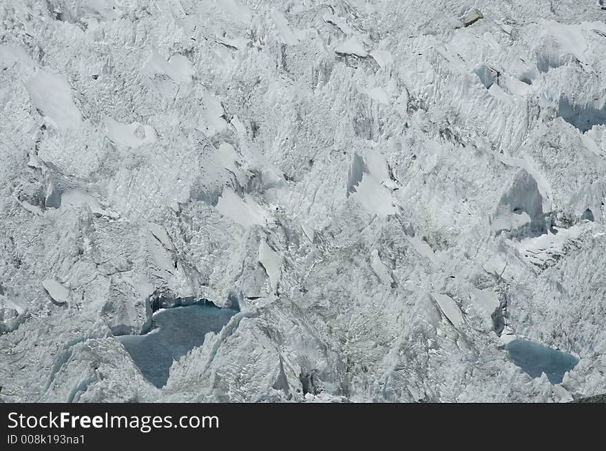 Lake in the glacier