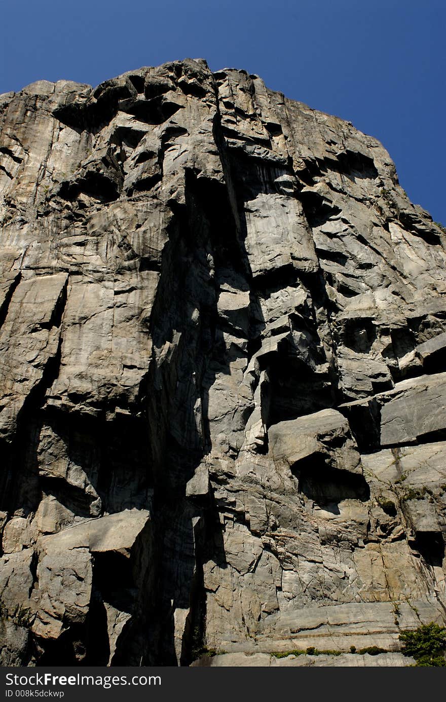 Picture of Lysefjord in Norway. Picture of Lysefjord in Norway.