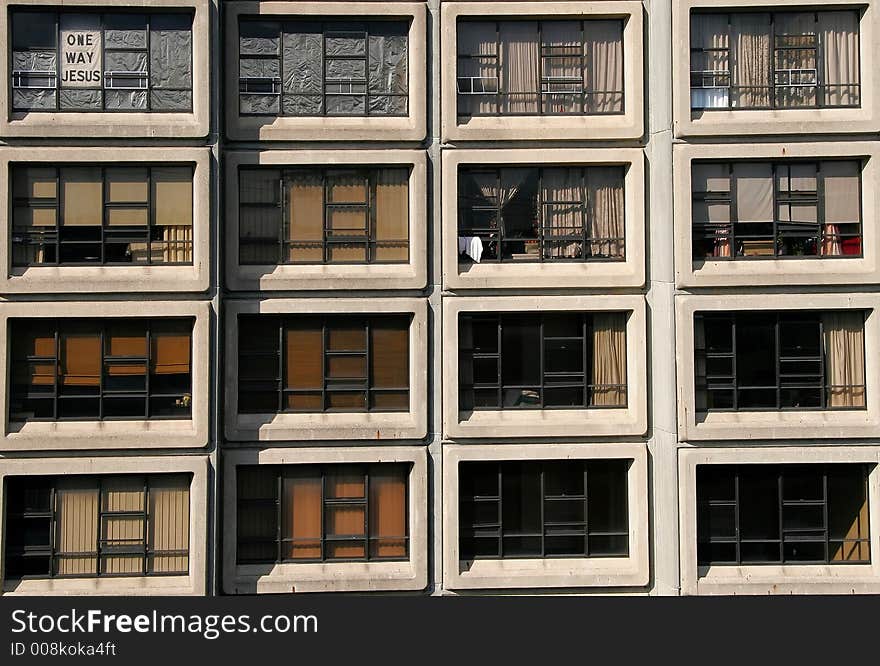 Compact living in Sidney Australia.