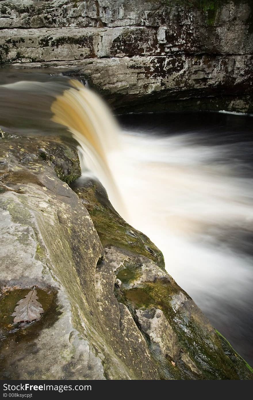 Waterfall In Yorkshire Dales