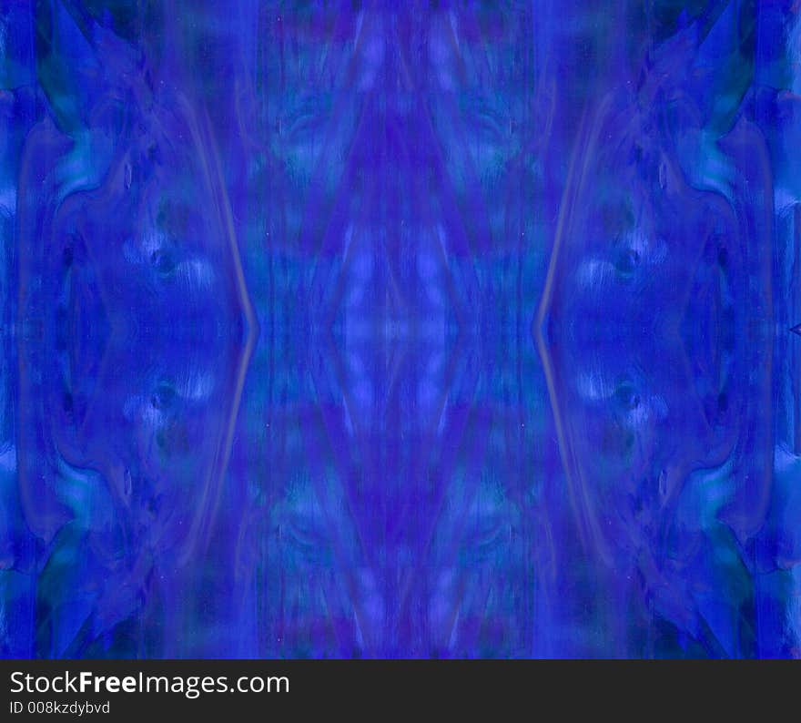 Blue Stained Glass that, when made into a background, had eyes eerie appear!. Blue Stained Glass that, when made into a background, had eyes eerie appear!