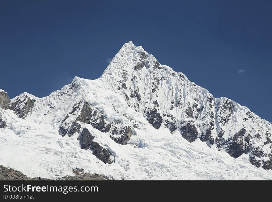 Mountain Alpamayo