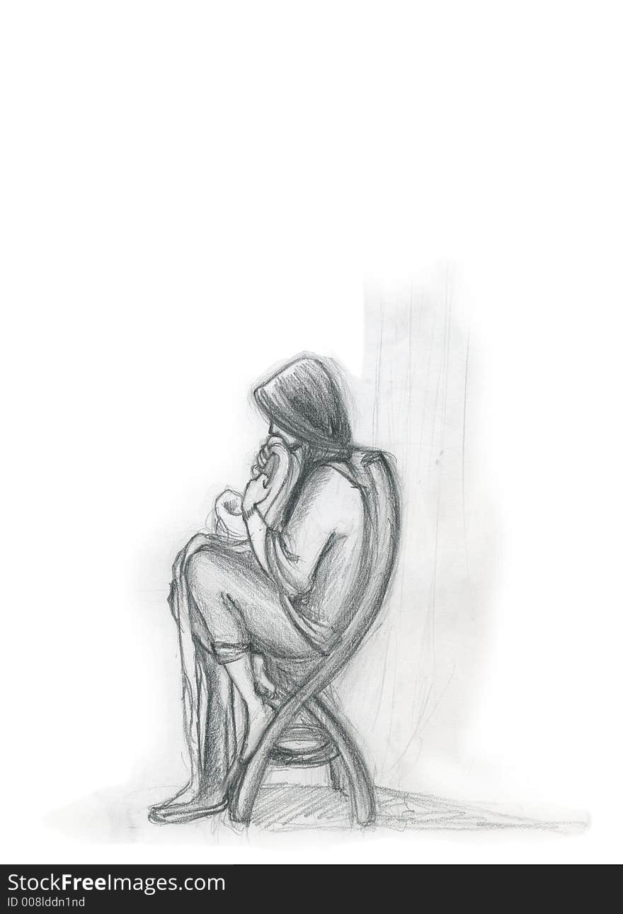 Sitting Girl