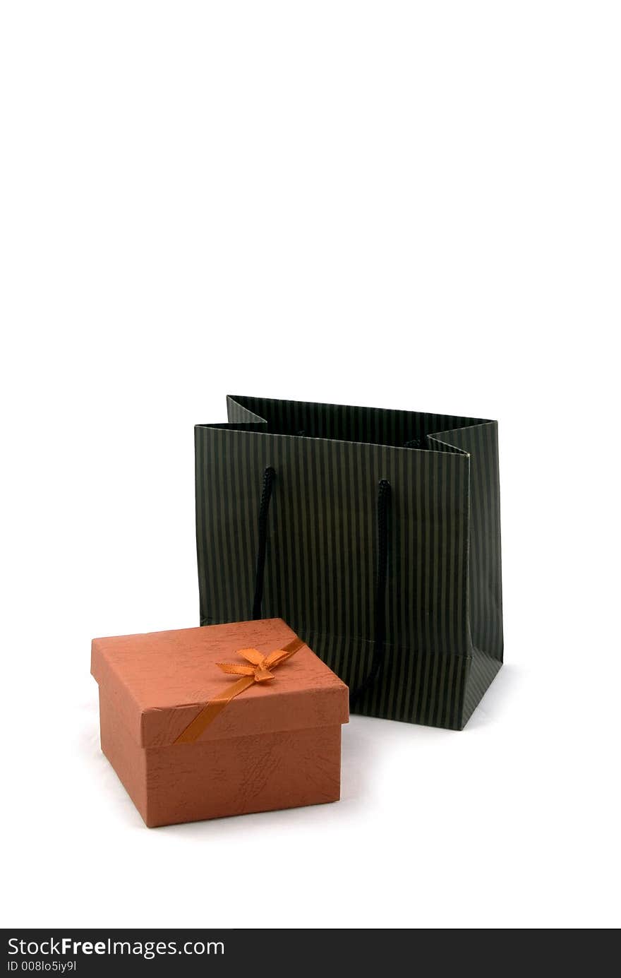 Shopping Bag And Gift Box