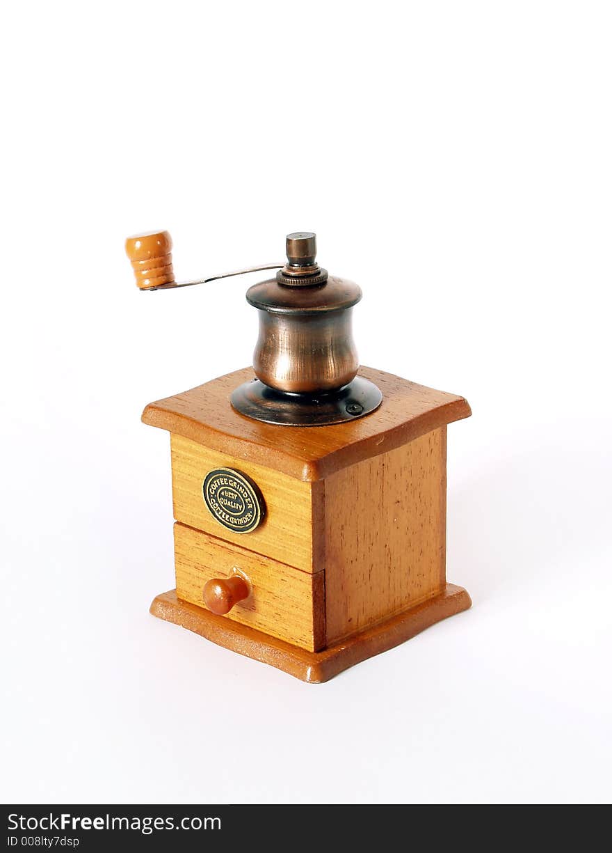 Old coffee grinder