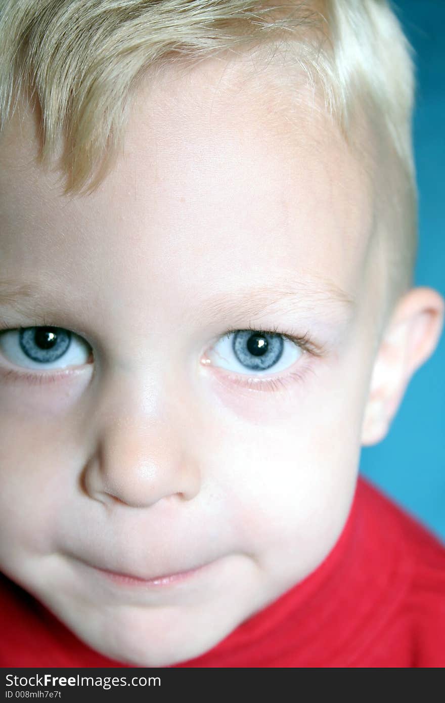 Cute Blue Eyed Boy