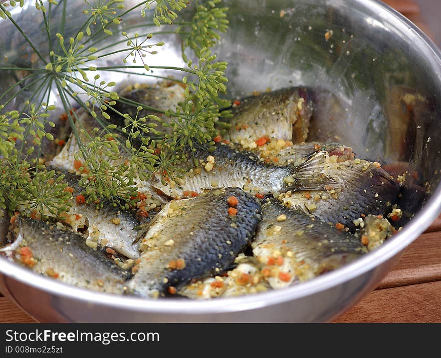 Preparing freshwater fish