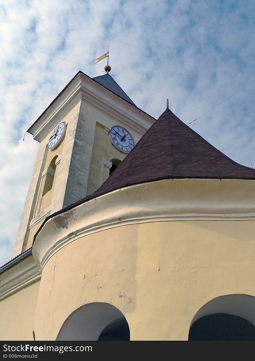 Castle With Clocktower