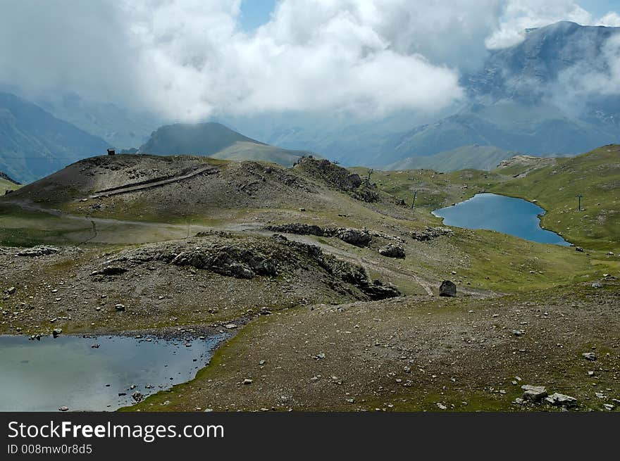 Ecrins National Park (French Alp). Ecrins National Park (French Alp)