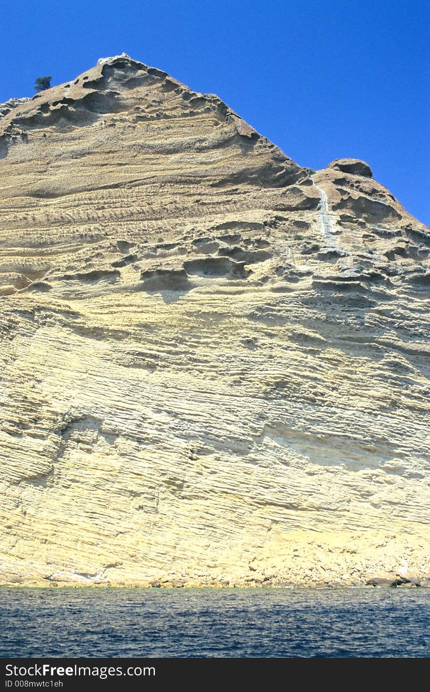 Picturesque cliffs on mediterranean sea, near La Ciotat, french riviera. Picturesque cliffs on mediterranean sea, near La Ciotat, french riviera