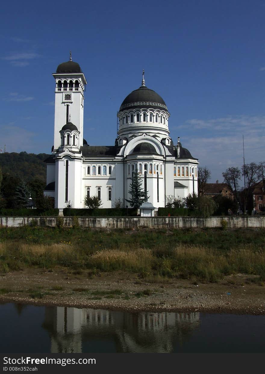 The orthodox catedral from Sighisoara