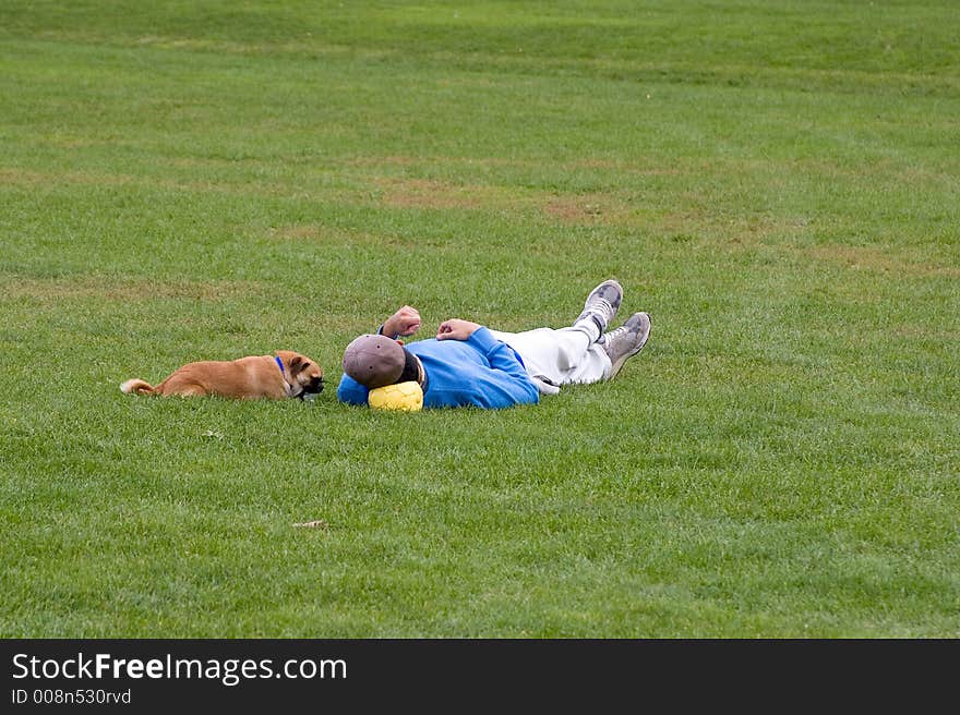 Man & Dog