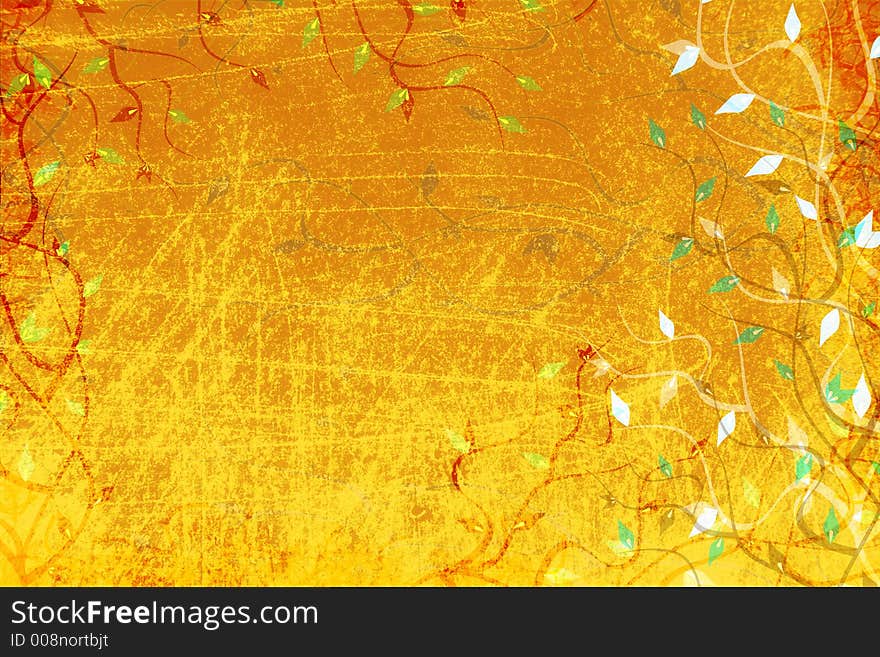 Grunge scratched background