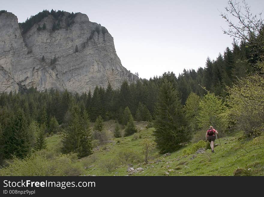 Pic de Memise, French Alps, May 2006