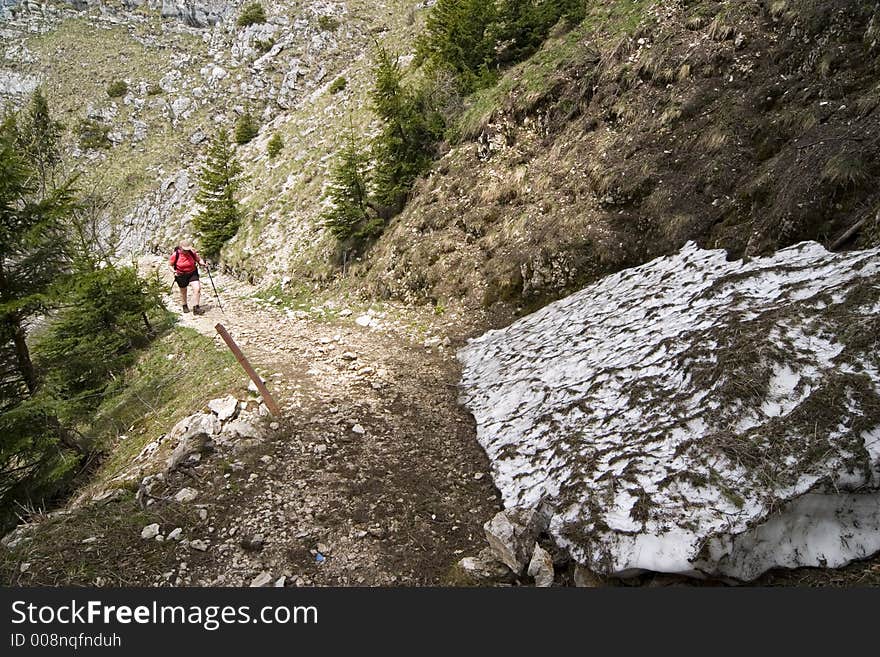 Pic De Memise, French Alps, May 2006